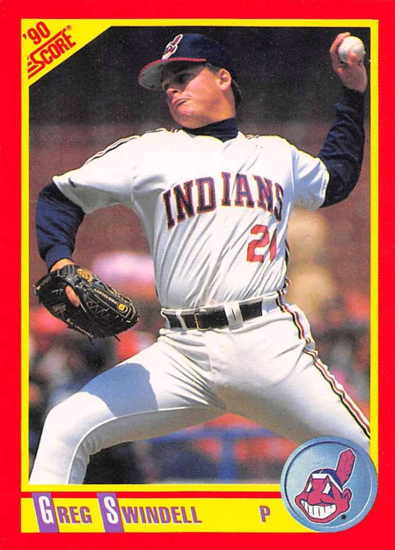 Amazon.com: 1990 Score Baseball #230 Greg Swindell Cleveland